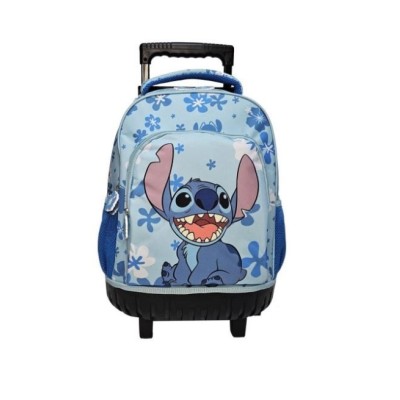 STITCH MOCHILA GRANDE CON TROLLEY 3CREMALLERA 44CM