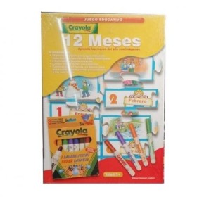CRAYOLA JUEGO EDUCATIVO 12MESES