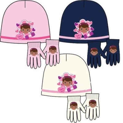 DOCTORA JUGUETES SET GORRO CON GUANTES -OFERTA