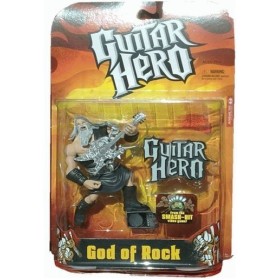 FIGURA GUITAR HERO GOD OF ROCK / FIGURA ARTICULADA EN BLISTER