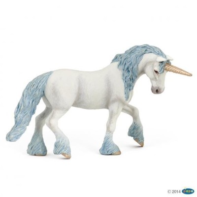 UNICORNIO M?丟ICO AZUL PAPO