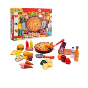 SET PIZZA C/ACCESORIOS COCINA 60PZS 50,5 x 38,5 x 5