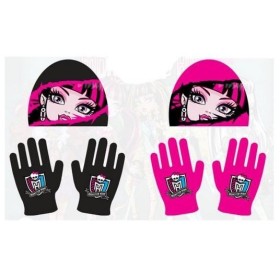 MONSTER HIGH SET GORRO CON GUANTES 2MODELO