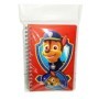 LIBRETA 3D PAW PATROL CON 1 PIN 4MODELO