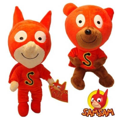 SAMSAM Y OSO PELUCHE 30CM