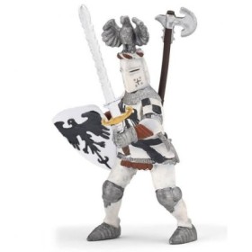 CABALLERO BLANCO CASCO Y AGUILA PAPO