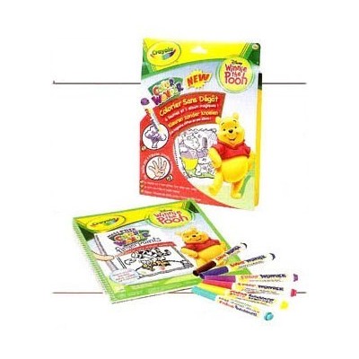 ALBUM PARA COLOREAR + ROTULADORES CRAYOLA