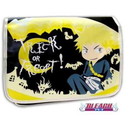 BOLSA BANDOLERA BLEACH ICHIGO (AMARILLO Y NEGRO)
