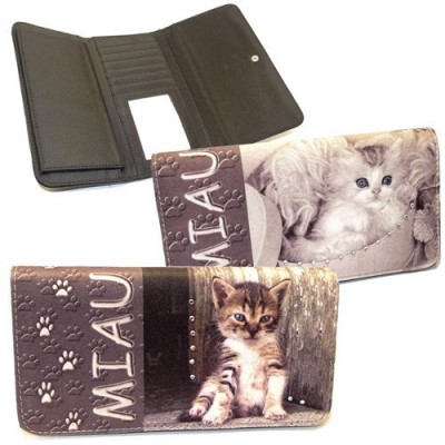 MIAU GATITO BILLETERO MEDIDA:19X9CM