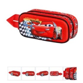 CARS PORTATODO DOBLE 3D 7*12*23CM