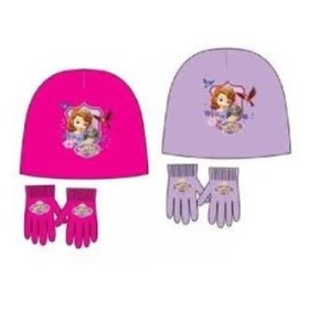 PRINCESA SOFIA SET 2GORRO+GUANTES