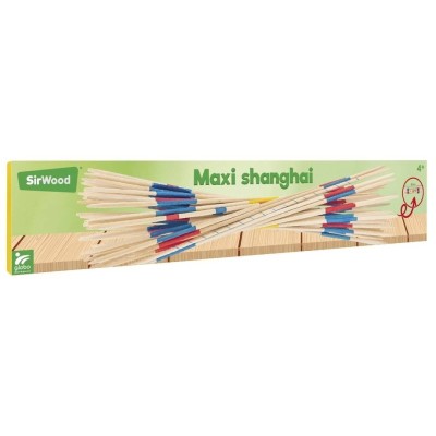 JUGUETE DE MADERA JUEGOS MIKADO MADERA GIGANTE 50CM