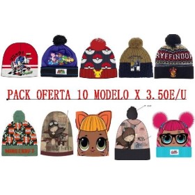 PACK OFERTA GORRO 10*3.5E/U