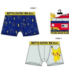 POKEMON PACK 2 BOXERS PARA ADULTO S/M/L