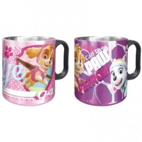 SKYE PAW PATROL TAZA DE ACERO