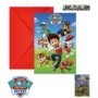 TARJETA DE INVITACION PAW PATROL LETS ROLL   PK-6UDS