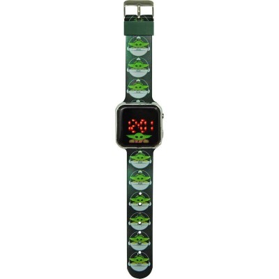 STAR WARS MANDALORIAN BABY YODA RELOJ LED DIGITAL