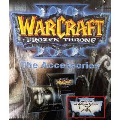 COLGANTE WOW THE WEAPON OF DEMON HUNTER