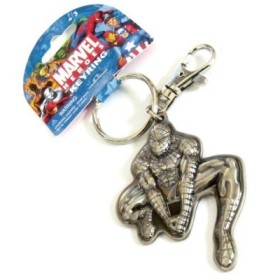 SPIDERMAN LLAVERO METAL SALTANDO (CUERPO ENTERO)