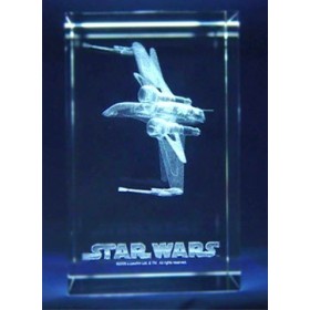 ARC-170 FIGHTER - PISAPAPEL CRISTAL