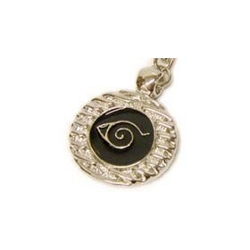 LLAVERO KONOHA NARUTO RED