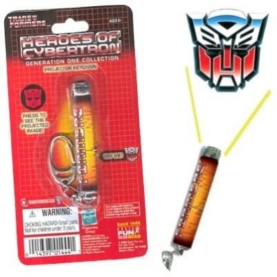 LLAVERO LASER PROJETOR DE SIMBOLO AUTOBOT - TRANSFORMERS