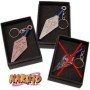 NARUTO LLAVERO KUNAI SHURYUKEN TIPO LANZA 3 MODELOS SURTIDOS EN CAJA (TARIFA POR UNIDAD)