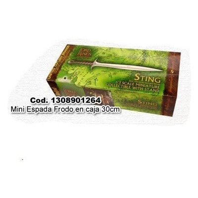 MINI ESPADA FRODO EN CAJA 30CM