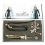 FFVII AC - SET DE ANILLO CON COLGANTE Y ESPAD FINAL FANTASY