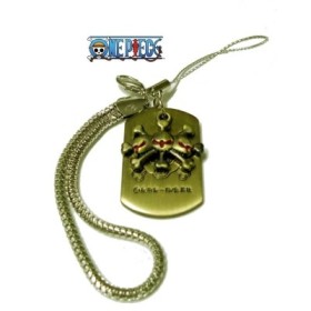 LLAVERO / COLGANTE MOVIL METALICO ONE PIECE EN BLISTER