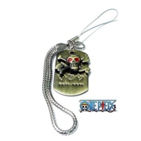 LLAVERO / COLGANTE MOVIL METALICO ONE PIECE EN BLISTER