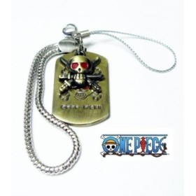 LLAVERO / COLGANTE MOVIL METALICO ONE PIECE EN BLISTER