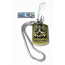 LLAVERO / COLGANTE MOVIL METALICO ONE PIECE EN BLISTER