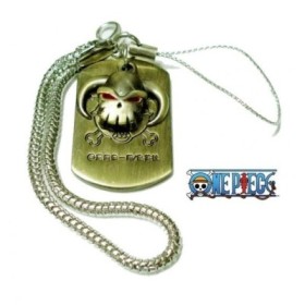 LLAVERO / COLGANTE MOVIL METALICO ONE PIECE EN BLISTER