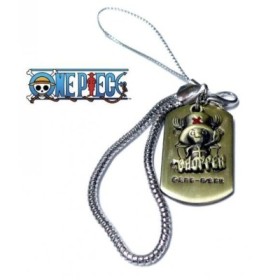 LLAVERO / COLGANTE MOVIL  METALICO ONE PIECE EN BLISTER