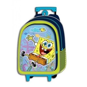 BOB ESPONJA MOCHILA CON RUEDAS  31CM
