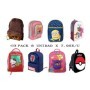 MOCHILA 41CM PACK OFERTA 8MODELO