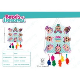 PINATA PEQUENA 28x33 CM. BEBES LLORONES
