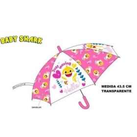 BABY SHARK PARAGUAS AUTO 46CM
