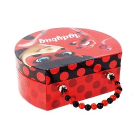 JOYERO BOLSITO 15 X 13 X 6CM LADYBUG