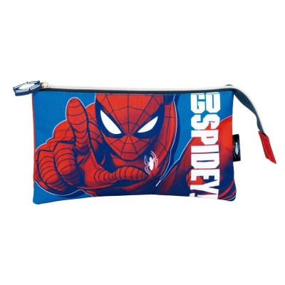 ARDITEX SM14561 Lapicero Portatodo Triple de 21x11cm de Marvel-Spiderman
