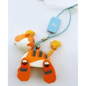 COLGANTE / LLAVERO HIPANIMALES TIGRE 6CMS