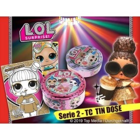 LOL SURPRISE CAJA METALICA CON 42 CARTAS