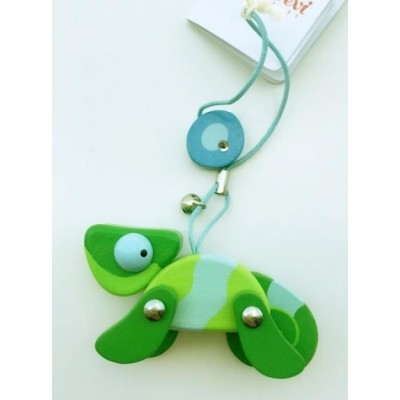 COLGANTE / LLAVERO HIPANIMALES CAMALEON 6CMS