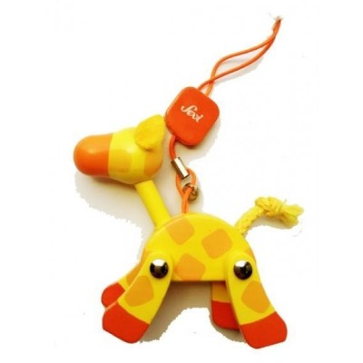 COLGANTE / LLAVERO HIPANIMALES GIRAFA 6CMS