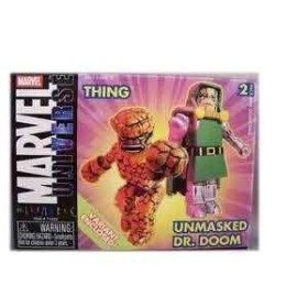 MINIMATES THING & UNMASKED DR. DOOM