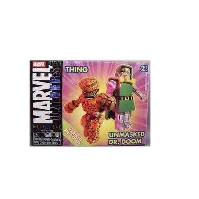 MINIMATES THING & UNMASKED DR. DOOM