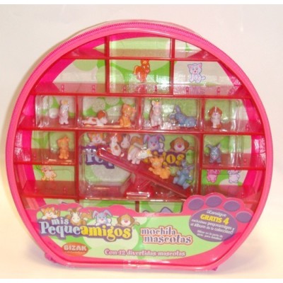 MOCHILITA MIS PEQUEAMIGOS. MEDIDAS 25 CM ANCHO Y 21 ALTO