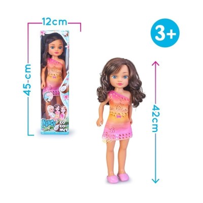 NANCY-MUNECA DE COCONUT 44CM