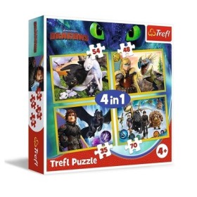 HTTYD PUZZLE 4 EN 1